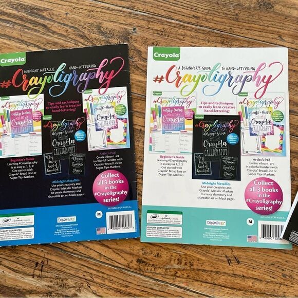 Crayola Calligraphy and Coloring Book Bundle - Picture 12 of 12